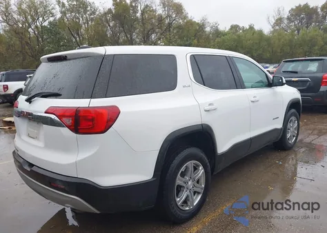 2019 GMC Acadia Sle-1 из США, поврежденный, VIN 1GKKNKLA9KZ255937